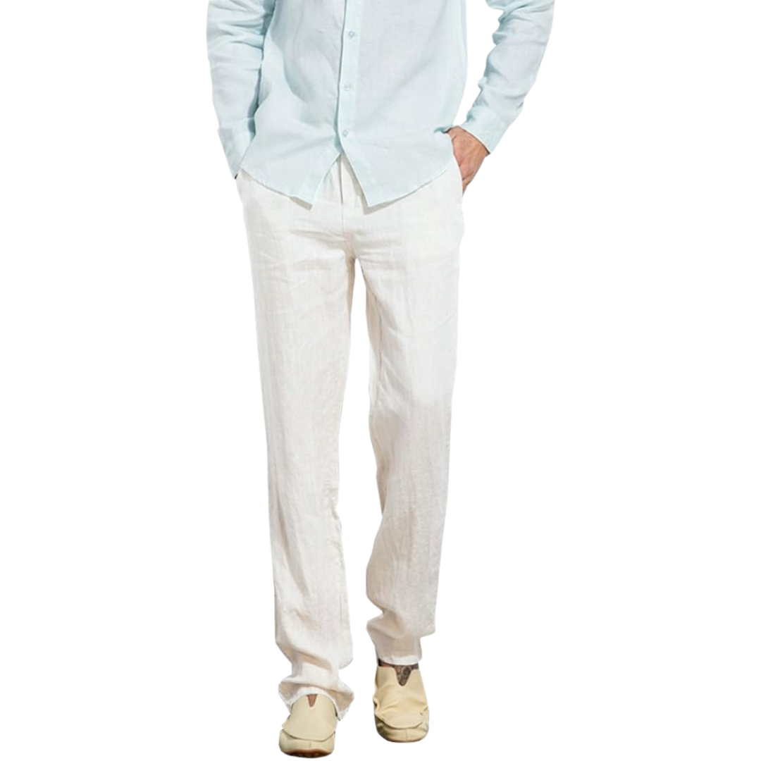 Men's Linen Casual Trousers for Summer Comfort 2