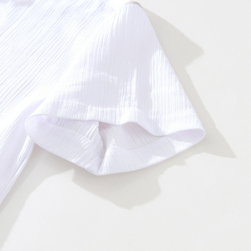 Men's Linen Half-Open Short-Sleeved Shirt 7
