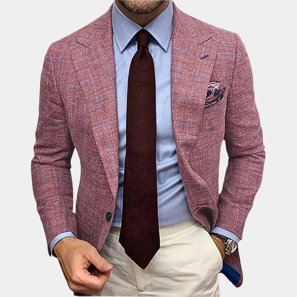 Men's Slim Fit Casual Blazer Jacket 0