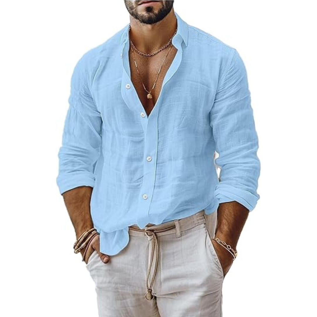 Men's Slim Fit Summer Shirt 2