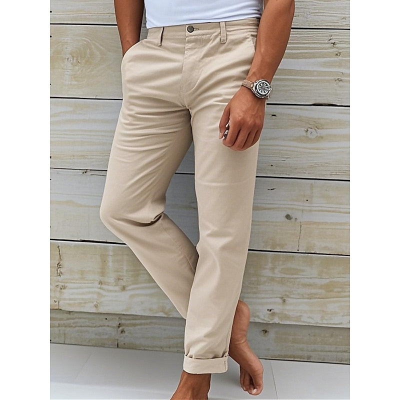 Men's Stylish Trousers | Versatile Mens Chinos for Comfort 0