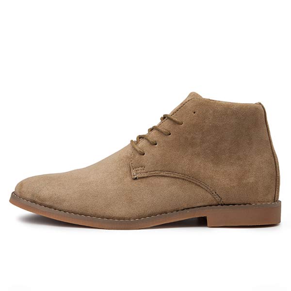 Men's Suede Lace-Up Ankle Boots for Casual and Formal Wear 2