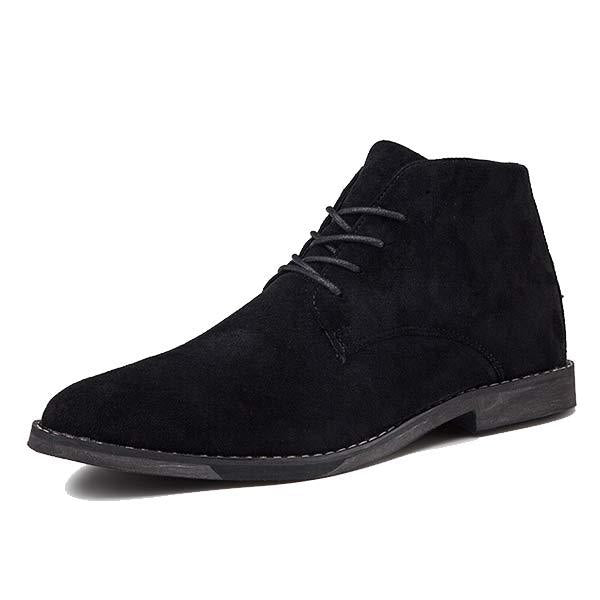Men's Suede Lace-Up Ankle Boots for Casual and Formal Wear 9