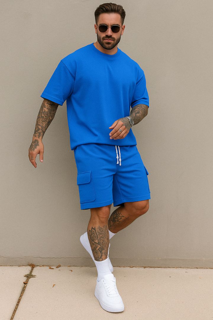 Men's Summer Set - Comfort Fit T-Shirt and Shorts 3