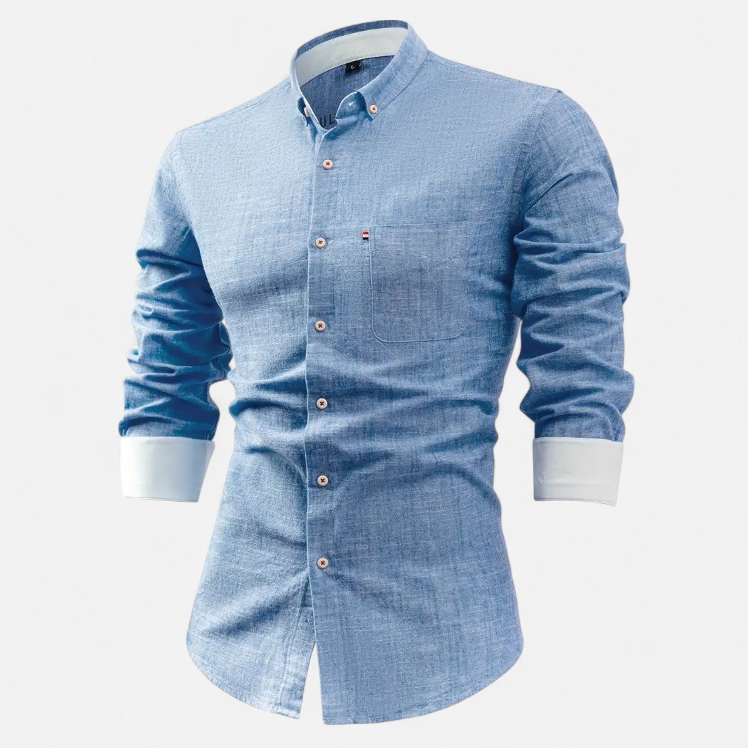 Men's Vintage Utility Long Sleeve Shirt 1
