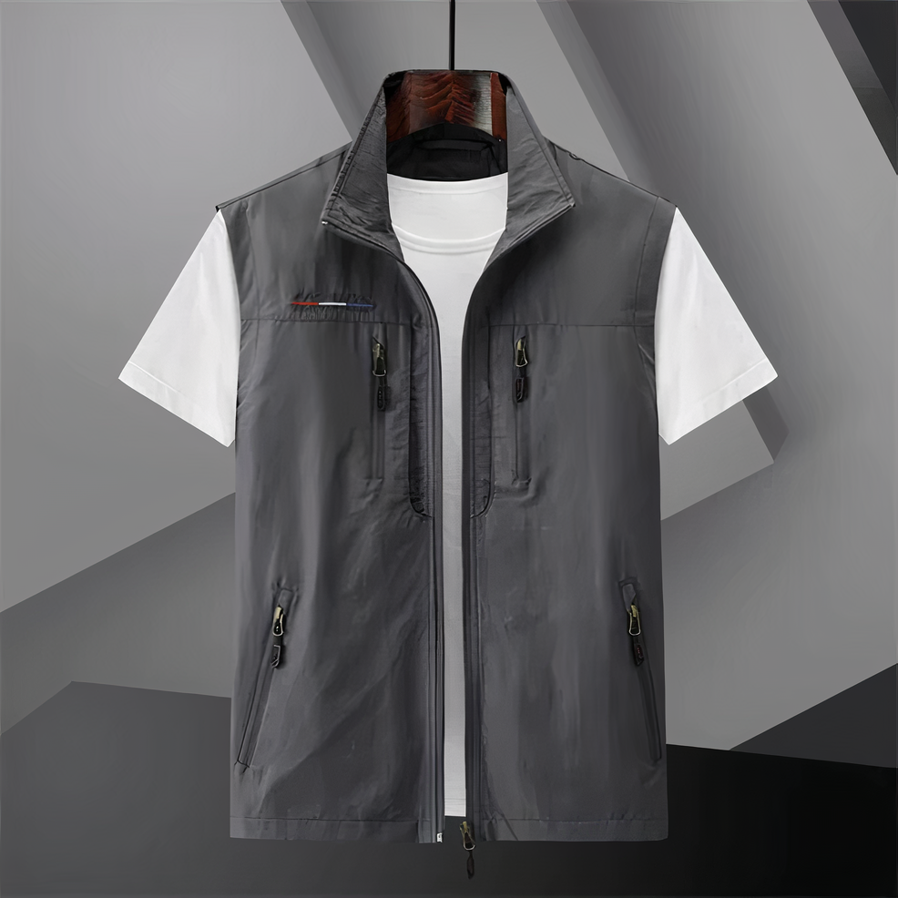 Variant image for Men's Cotton Multi-Pocket Vest-13