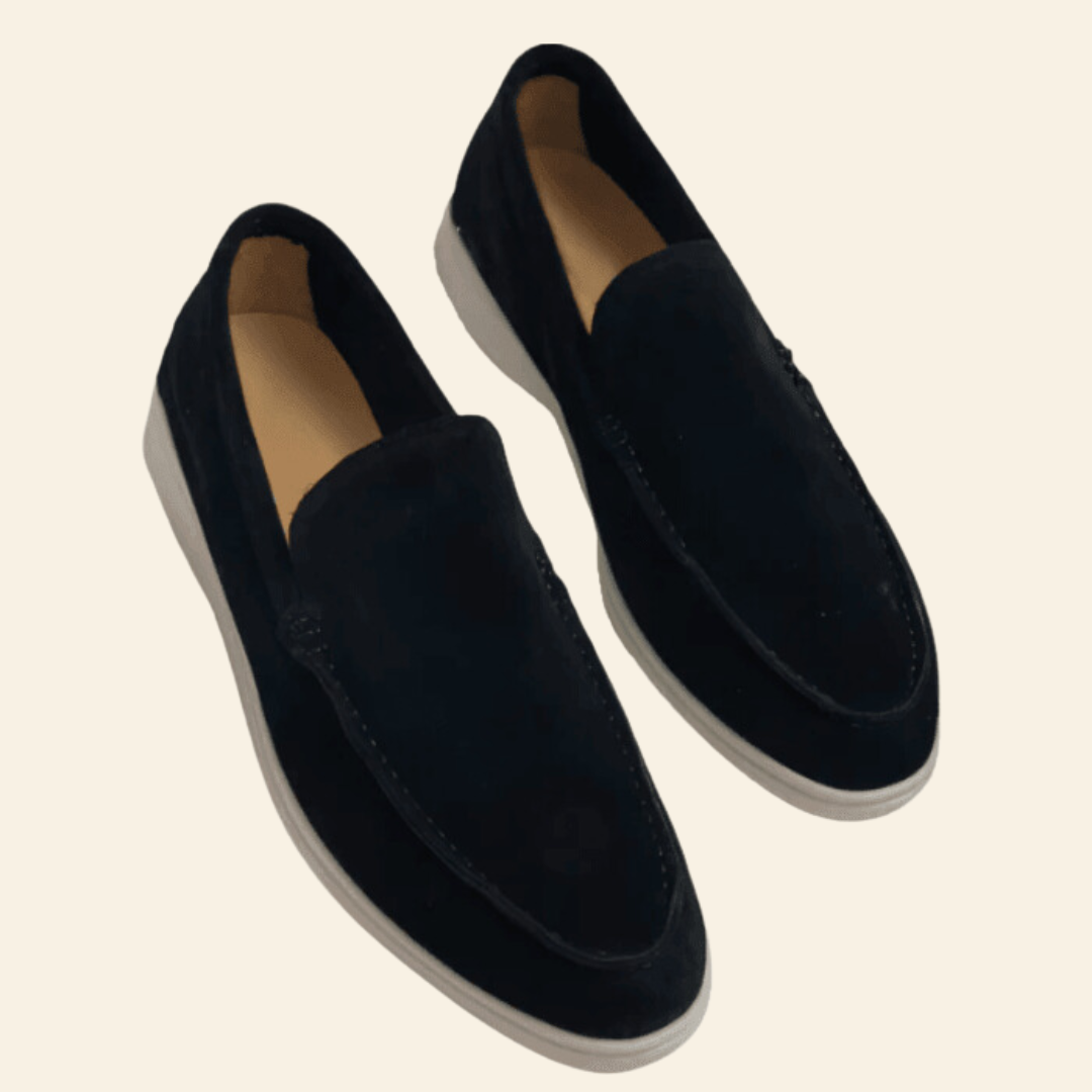 Variant image for Men's Suede Loafers Classic Comfort Shoes-37