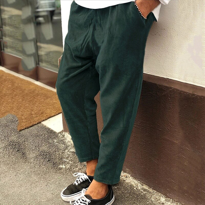 Variant image for Men's Corduroy Pants Casual Comfort Wear-17