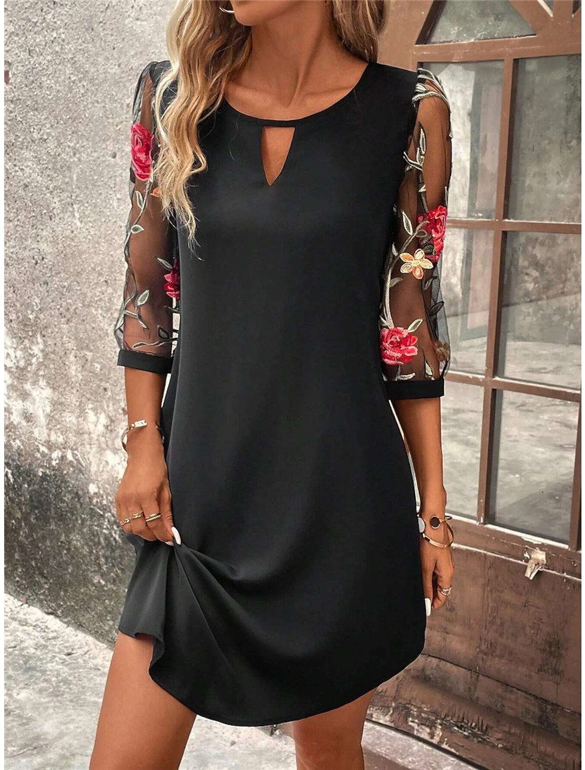 Women's A-Line Midi Dress - Elegant Summer Dresses 4