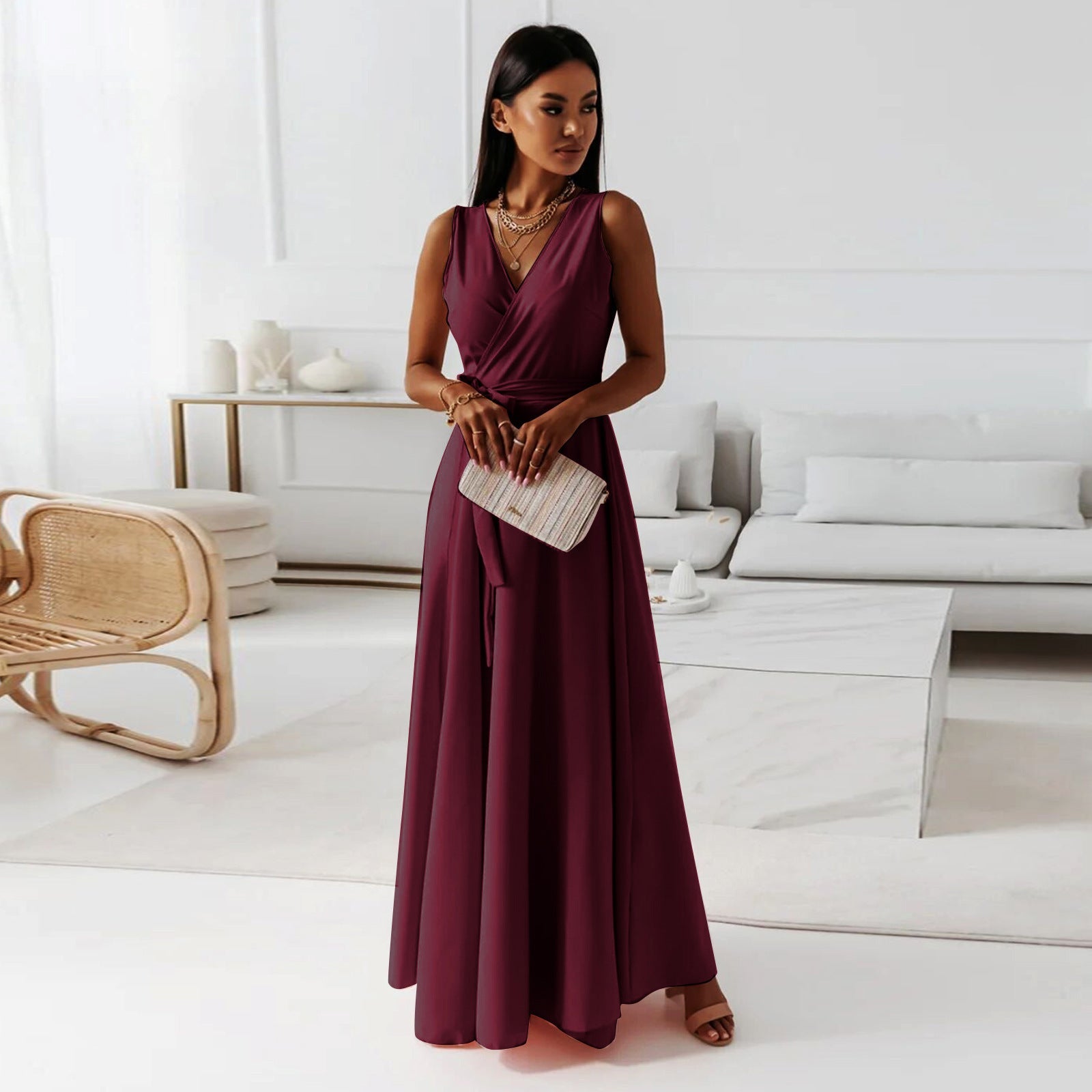 Women's Elegant Cocktail Dress for Formal Occasions 3