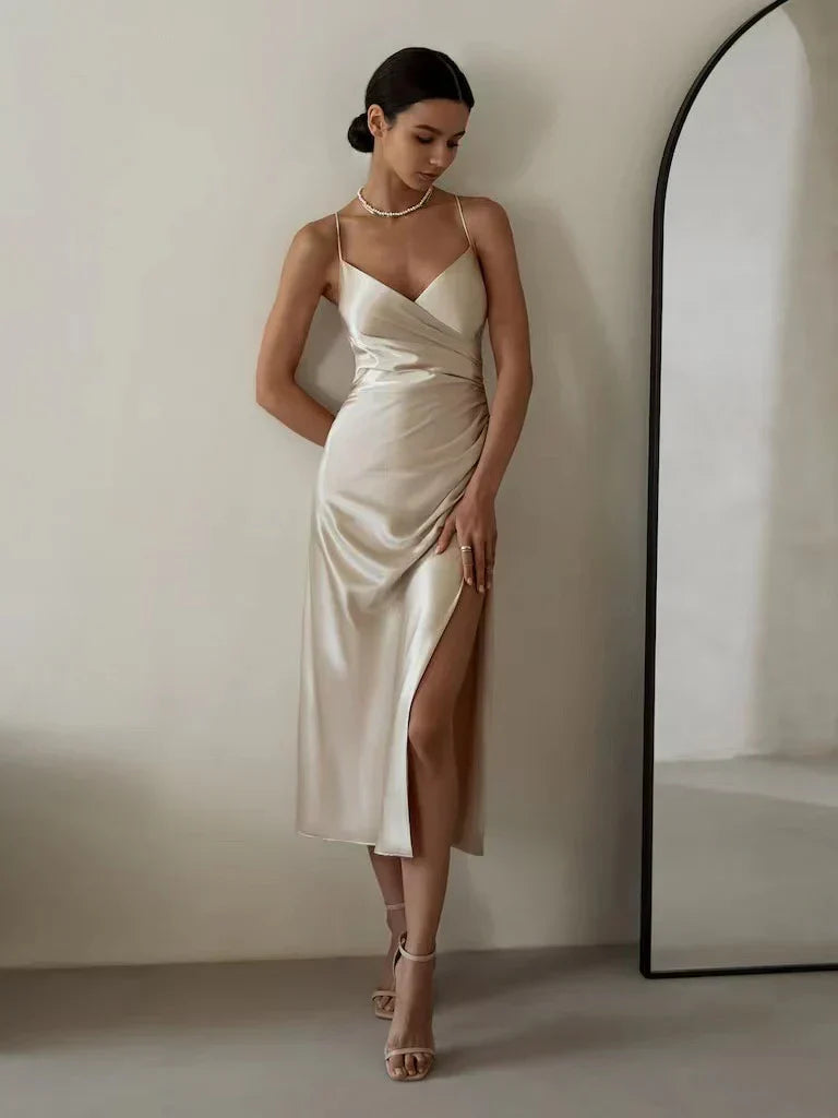 Women's Formal Strapless Dress-3