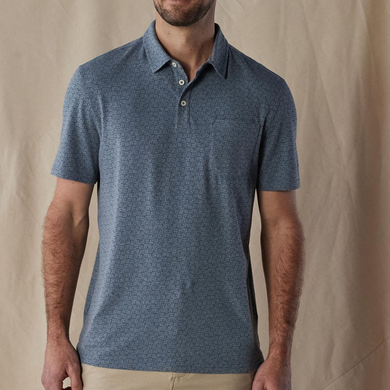 Men's Cotton Polo Shirt with Chest Pocket-4