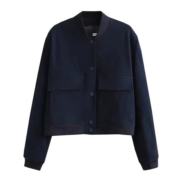 Overshirt - Long Tweed Blend With Pockets & Free Movement