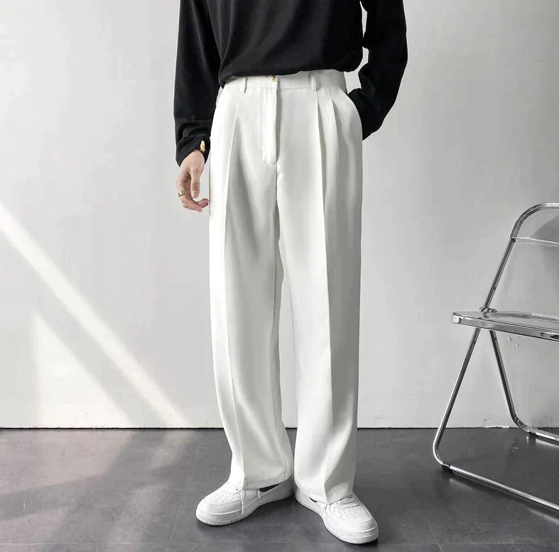 Pantalon – Polyester Blend Slim Fit & Flexible Shape