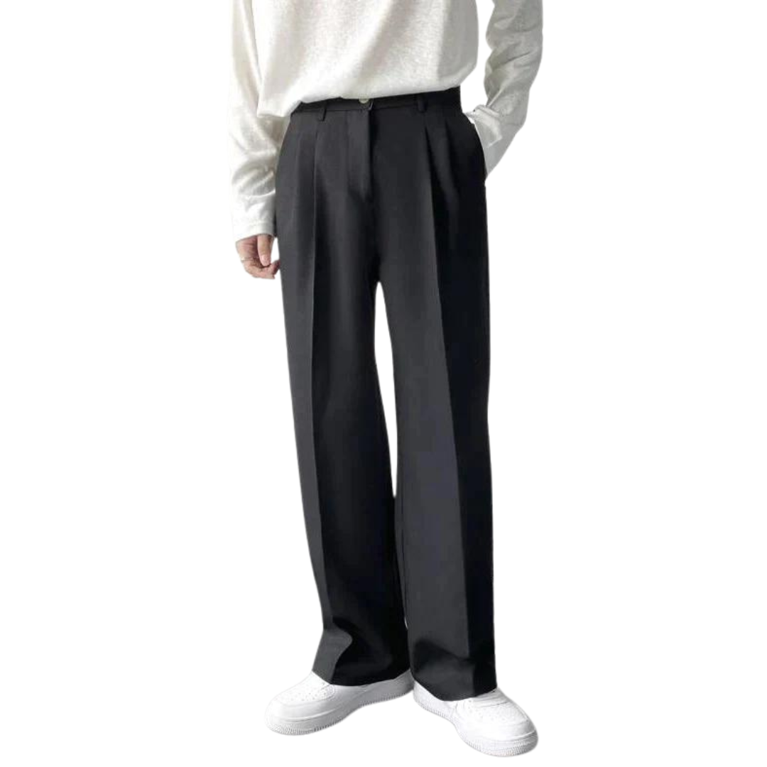 Pantalon – Polyester Blend Slim Fit & Flexible Shape