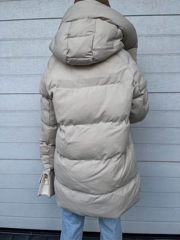 Parka - Tall Collar & Secure Front For Warm Layering