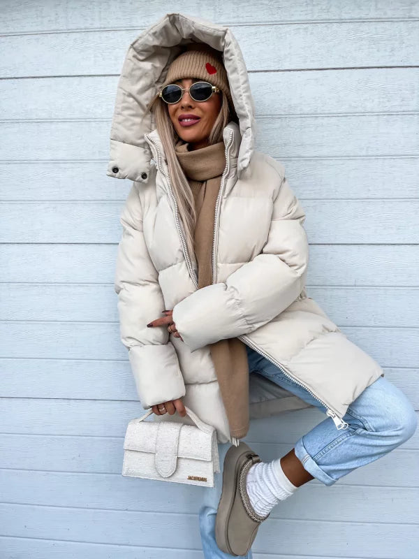 Parka - Tall Collar & Secure Front For Warm Layering