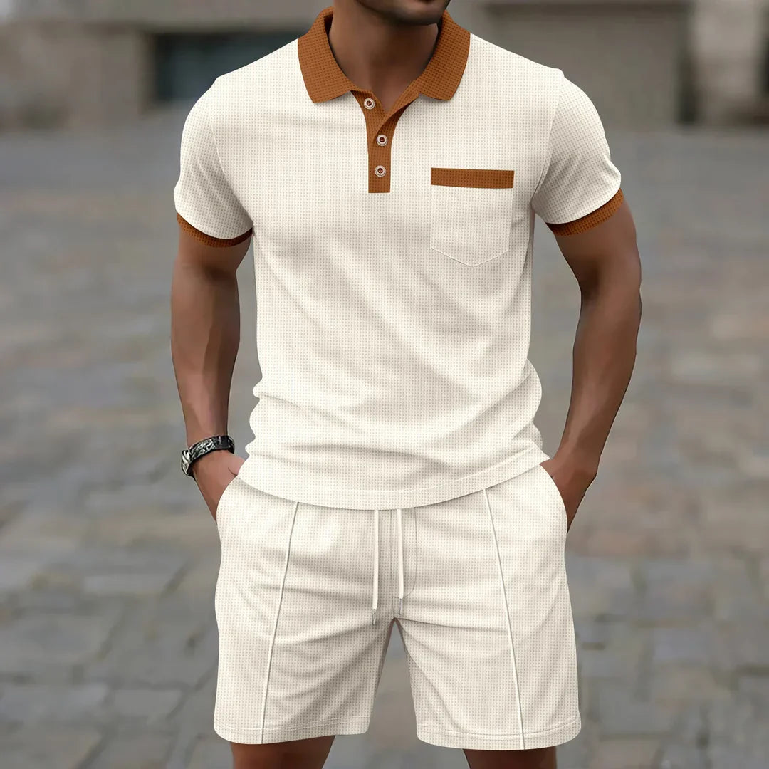 Polo Set - Waffle Blend Fabric And Breathable Movement