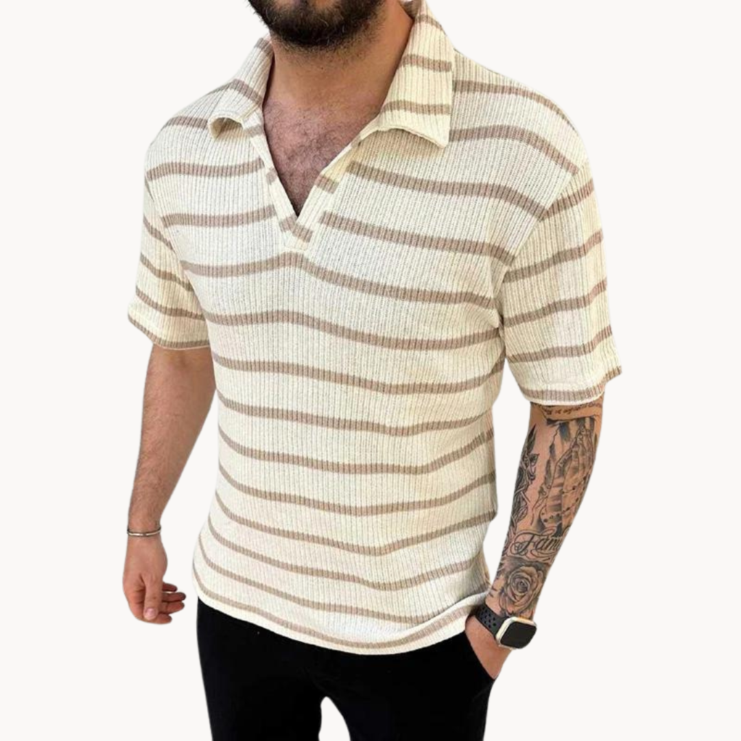 Polo Shirt - Johnny Collar And Breathable Soft Blend Fit