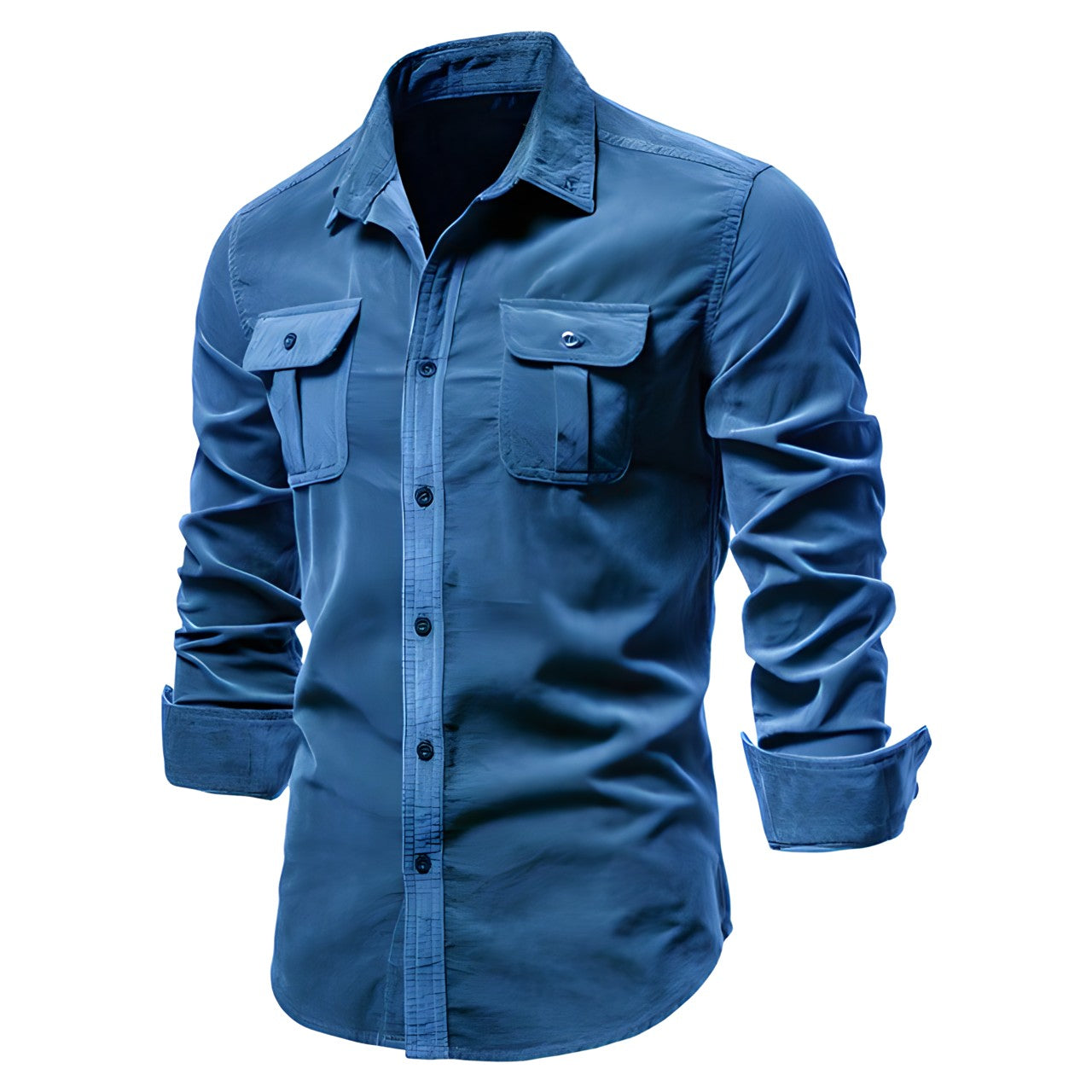 Polo Shirt - Polyester Blend Collar & Breathable Soft Feel