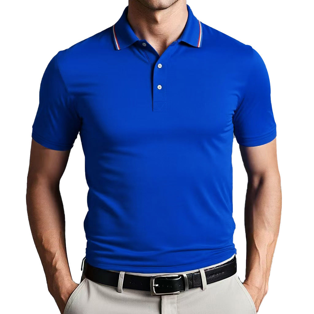 Polo Shirt - Polyester Blend Slim Shape & Breathable Fit