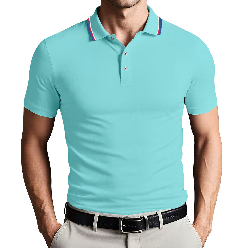 Polo Shirt - Polyester Blend Slim Shape & Breathable Fit