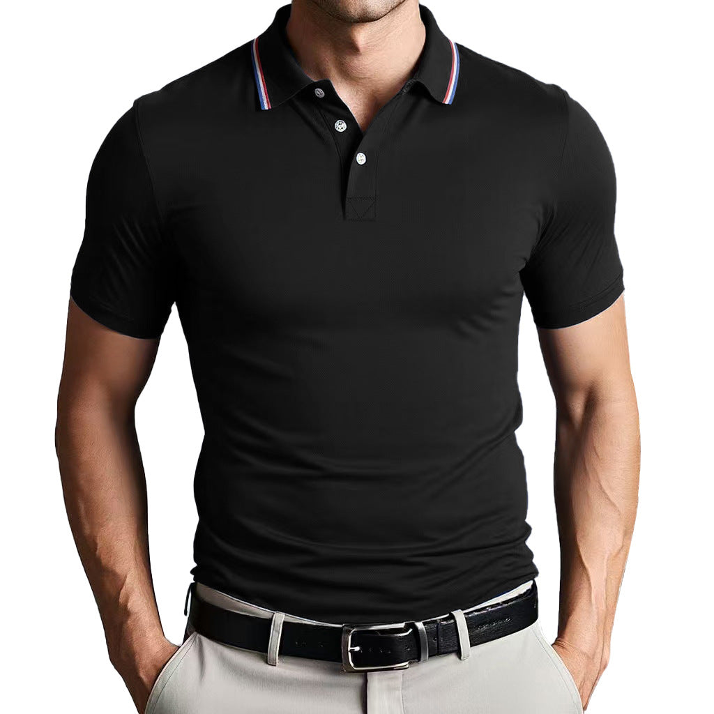 Polo Shirt - Polyester Blend Slim Shape & Breathable Fit