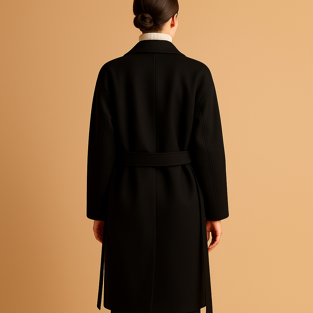 Polyester Blend Coat – Long Length And Extra Warm Lining