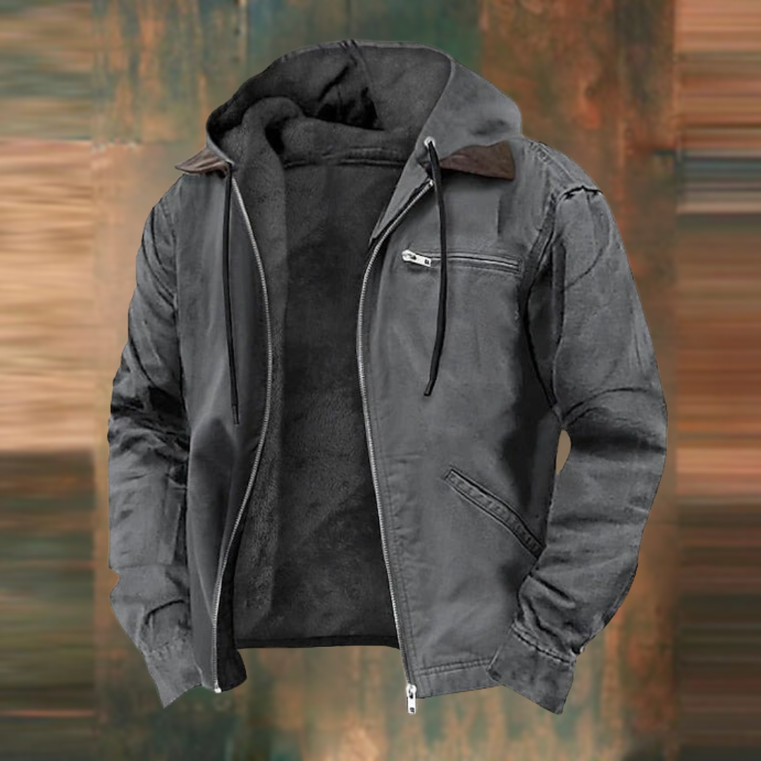Polyester Blend Jacket - Streamlined Hood & Airflow