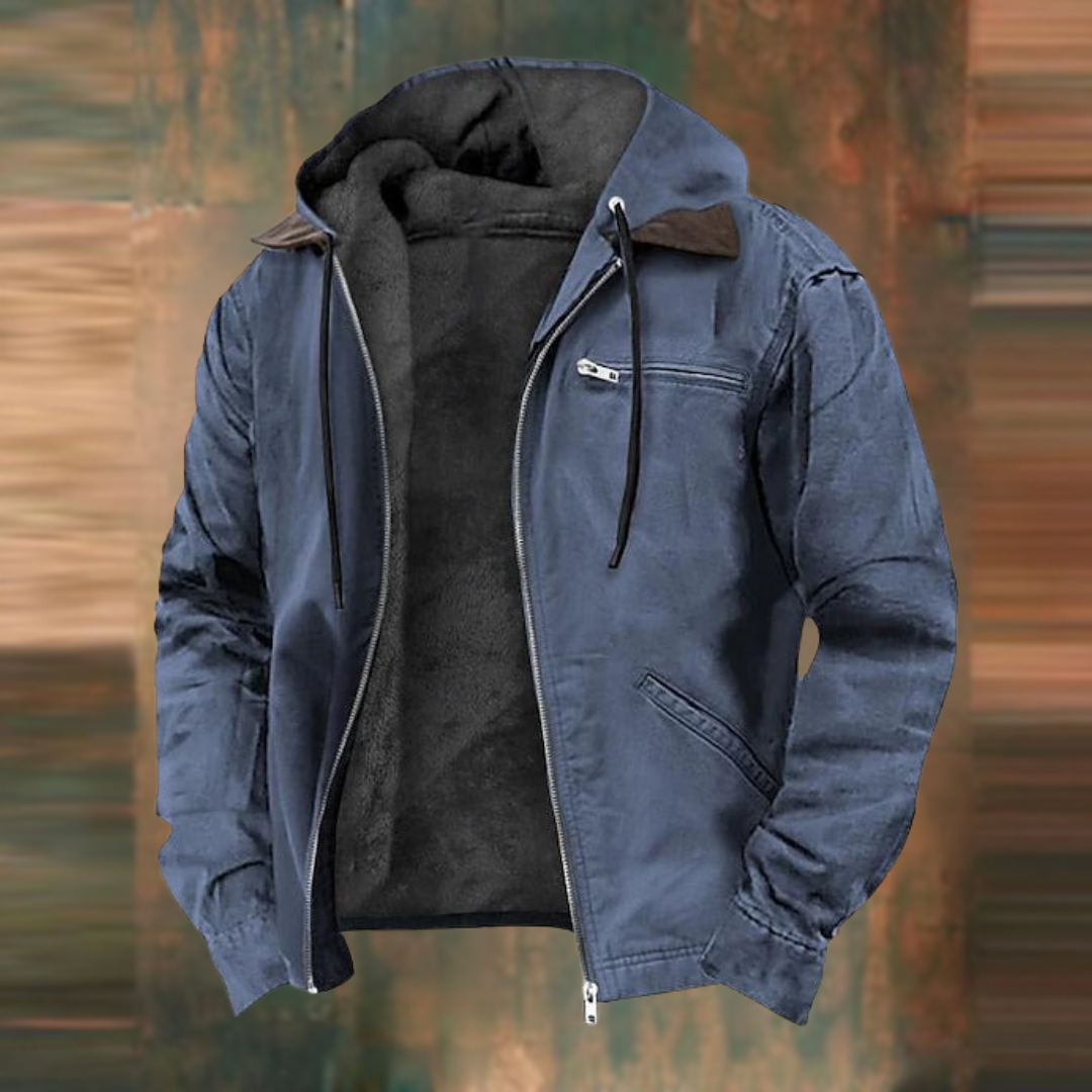 Polyester Blend Jacket - Streamlined Hood & Airflow