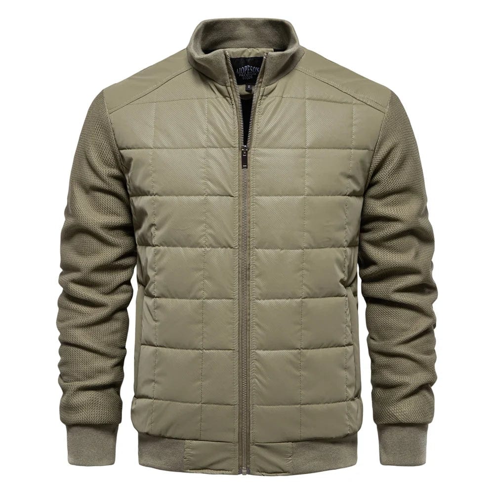 Quilted Jacket – Padded Front & Light Thermal Support