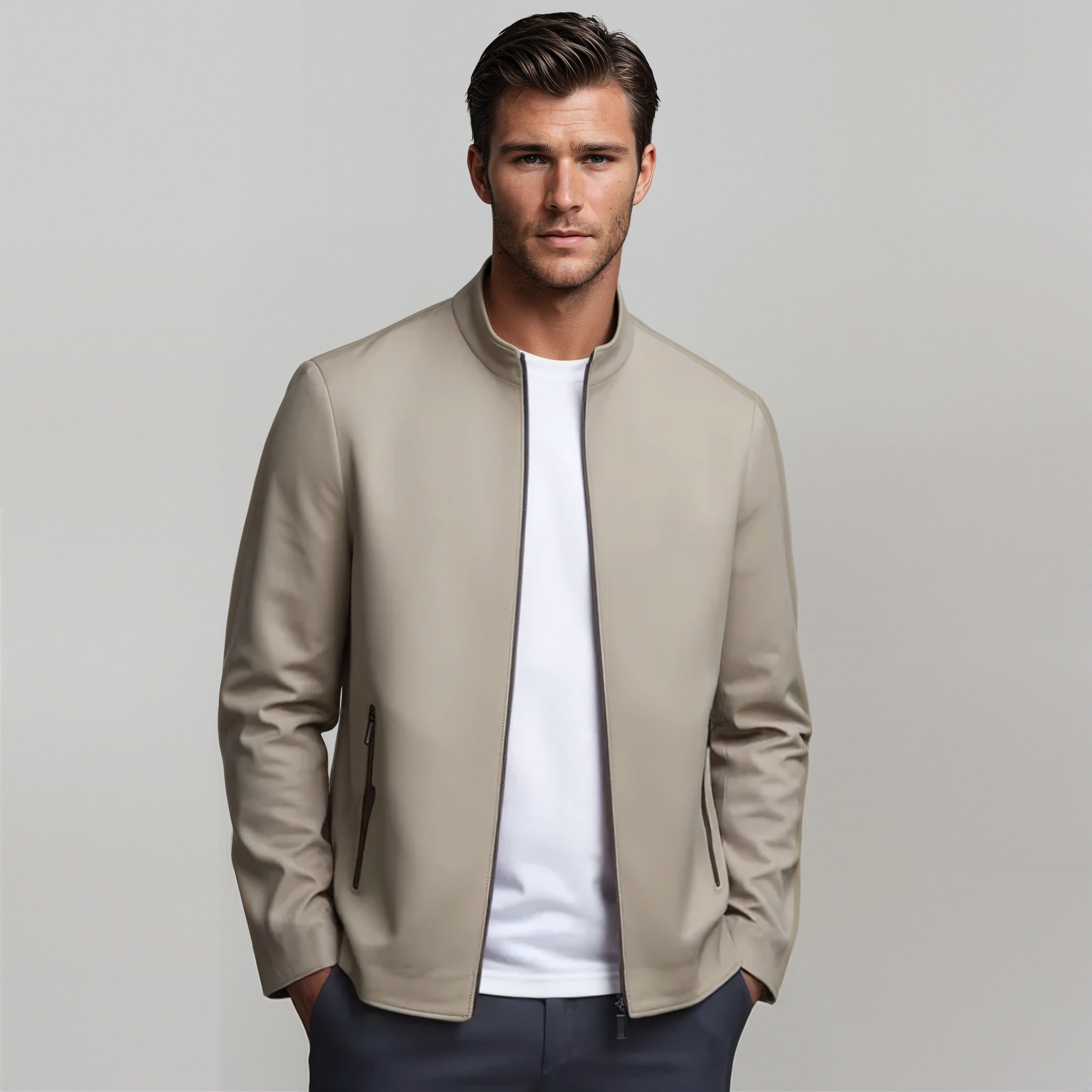 Variant image for Men's Cotton Bomber Jacket-6