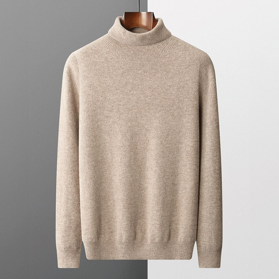 Rollneck Jumper - Smooth Knit & Stretch Neck Coverage