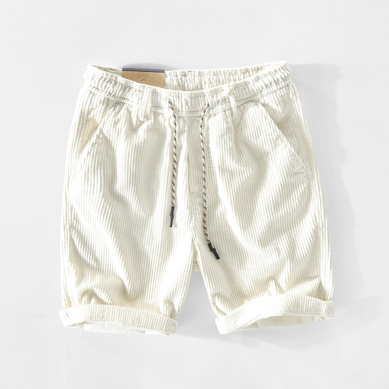 Men's Corduroy Shorts for Casual Summer Outings 6