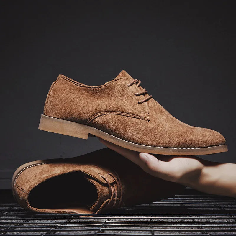 Variant image for Men's Suede Dress Shoes-1