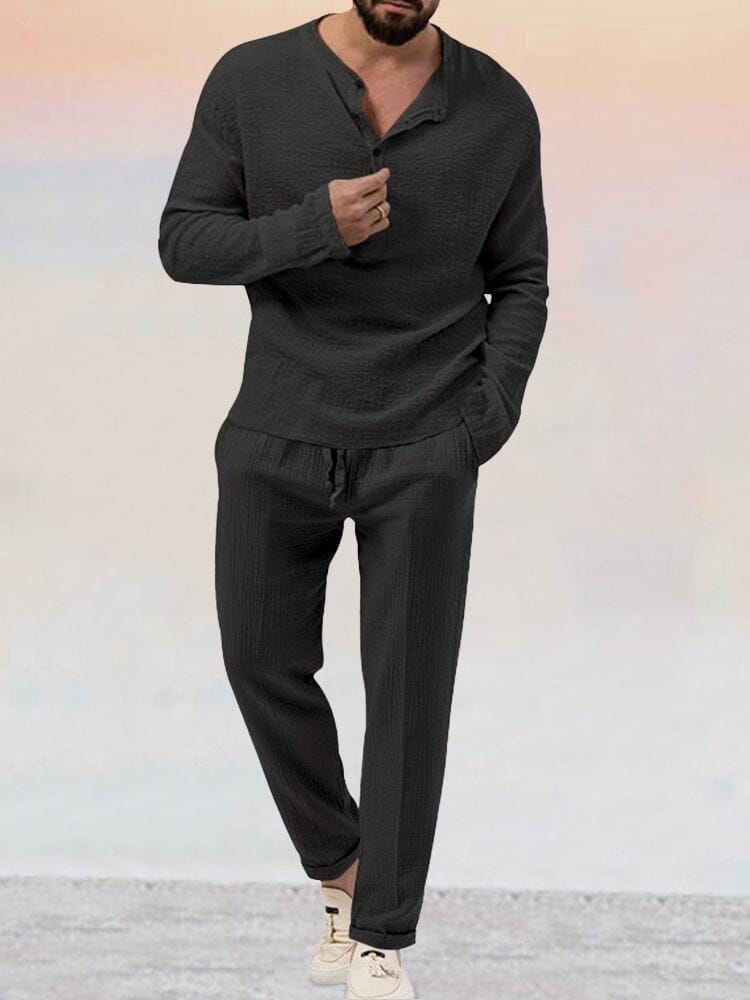Men's Cotton Loungewear Set-3