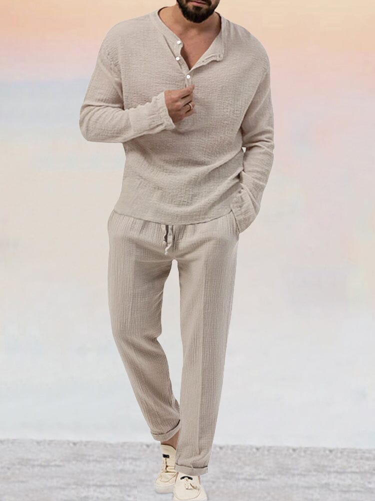 Variant image for Men's Cotton Loungewear Set-7