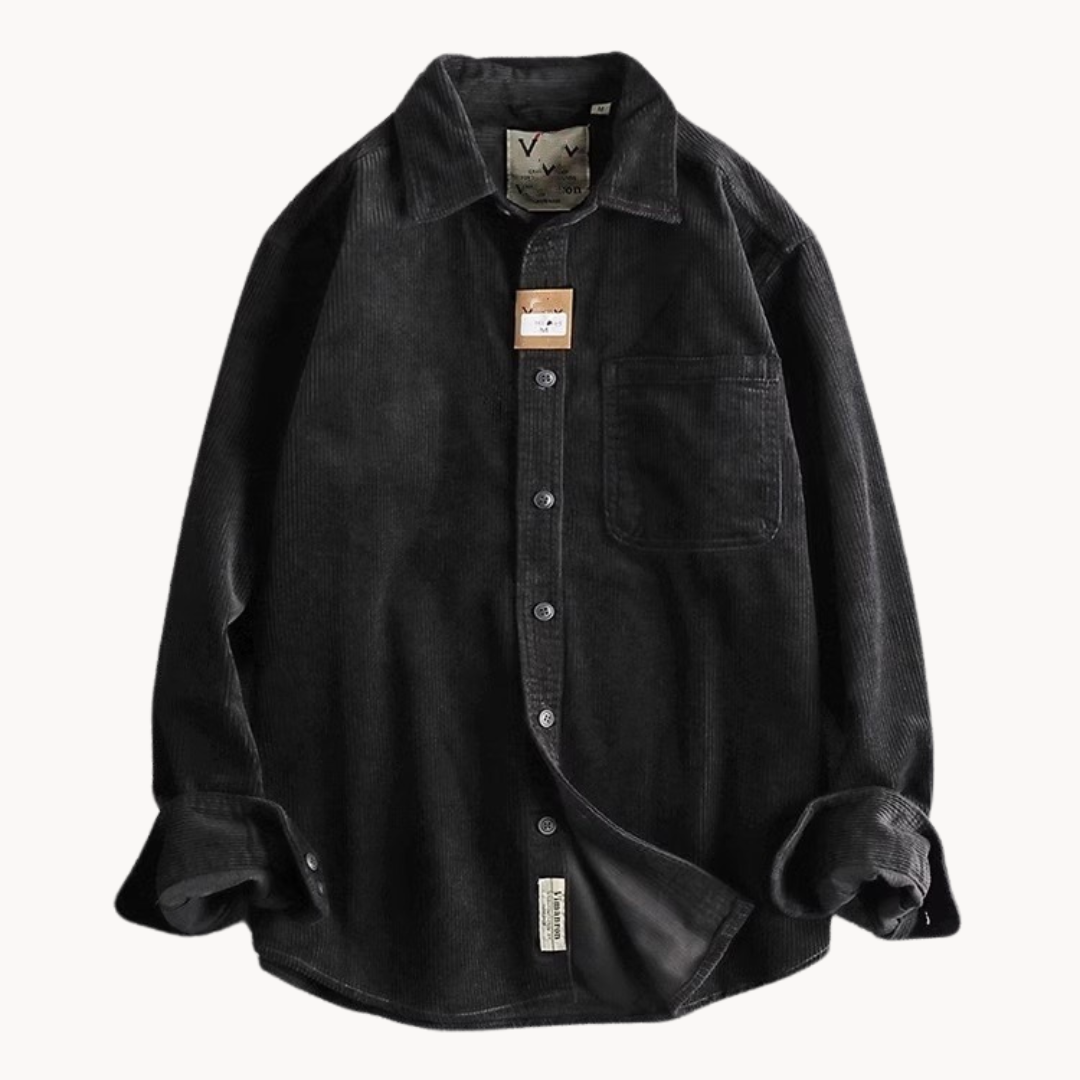 Shirt - Corded Texture & Reinforced Seams For Layering