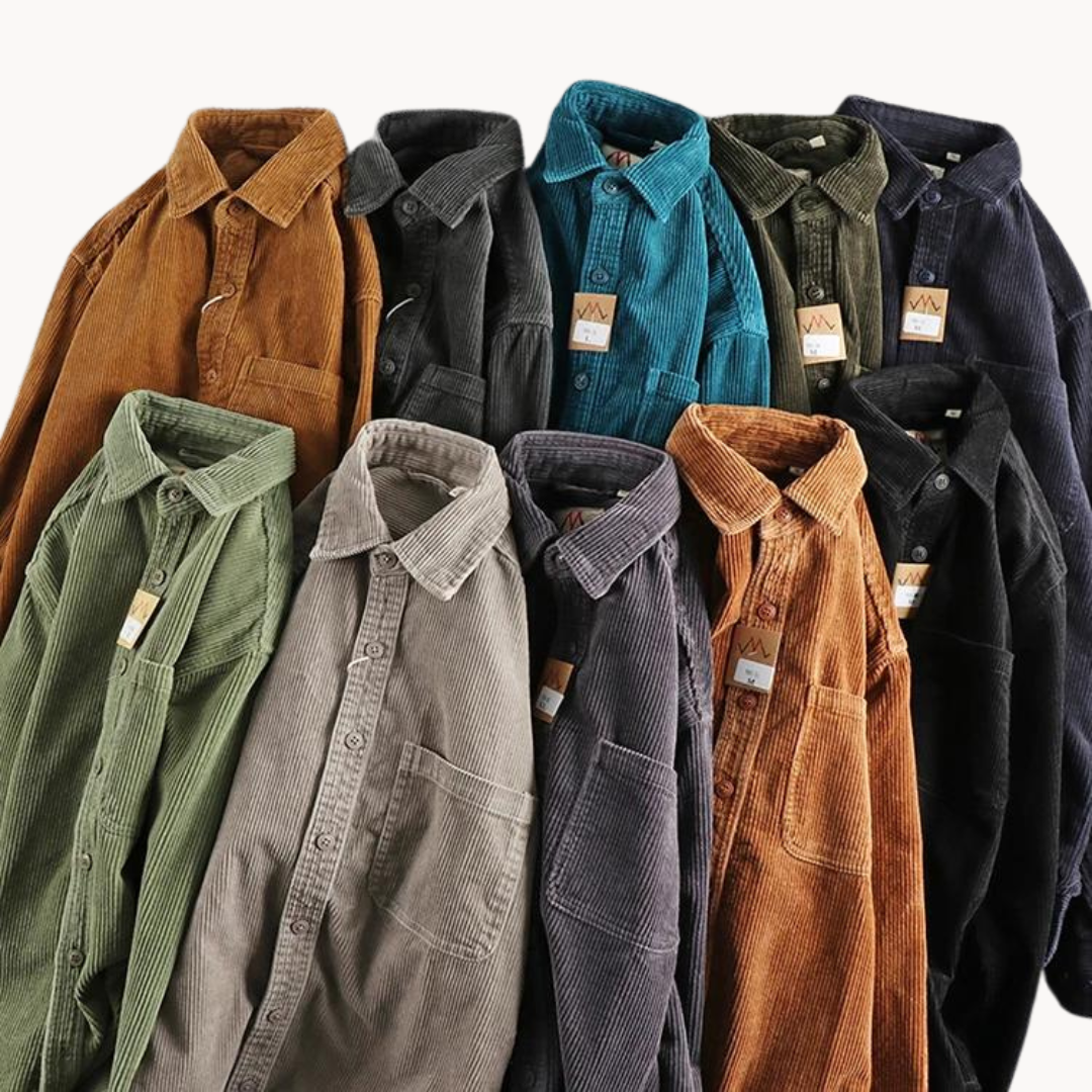 Shirt - Corded Texture & Reinforced Seams For Layering