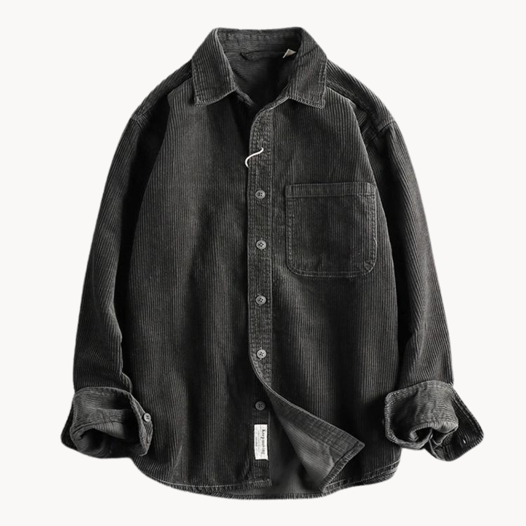 Shirt - Corded Texture & Reinforced Seams For Layering