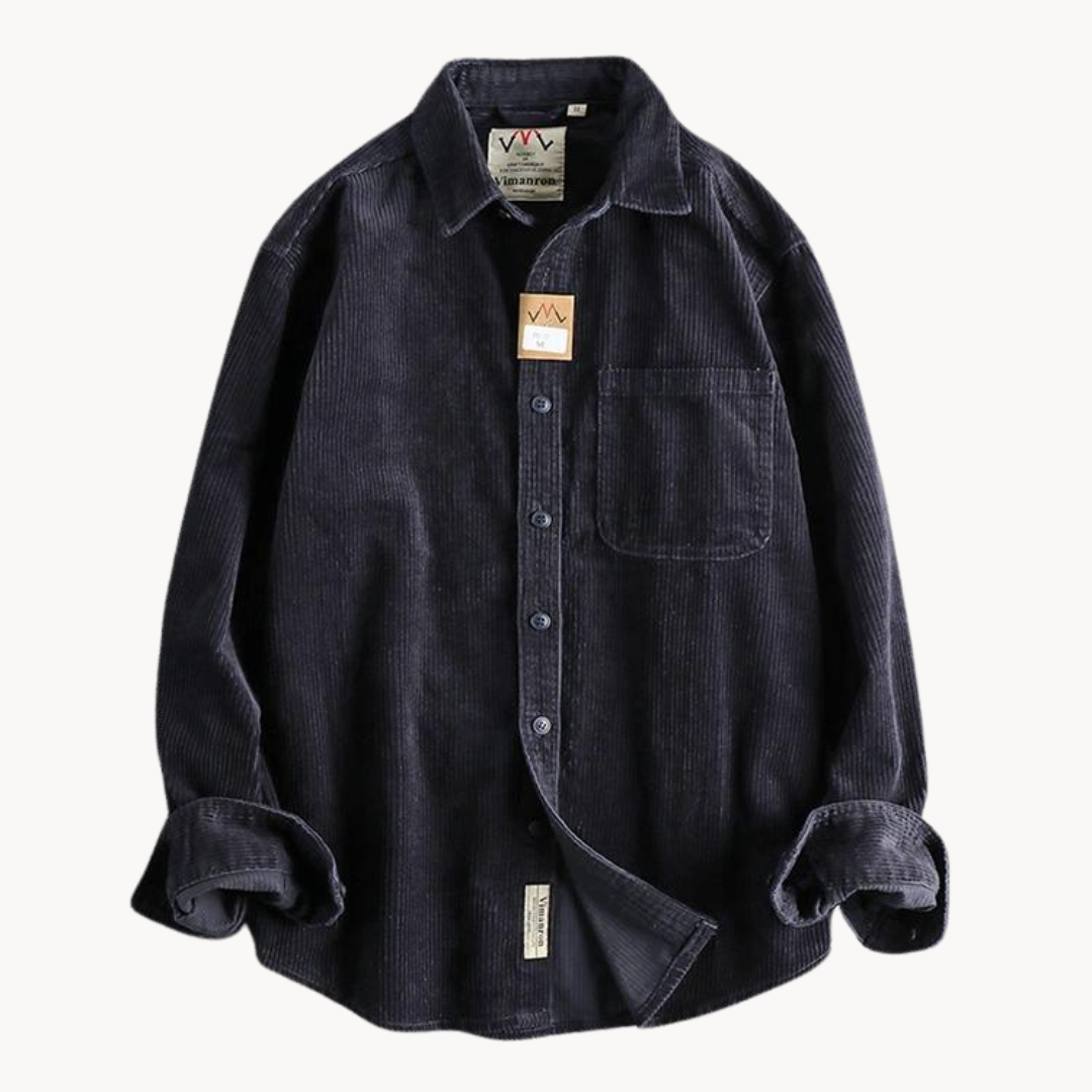 Shirt - Corded Texture & Reinforced Seams For Layering