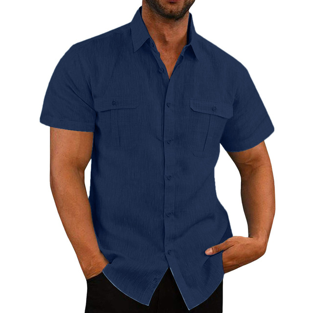 Shirt – Short Sleeve With Two Pockets And Breathable Fit