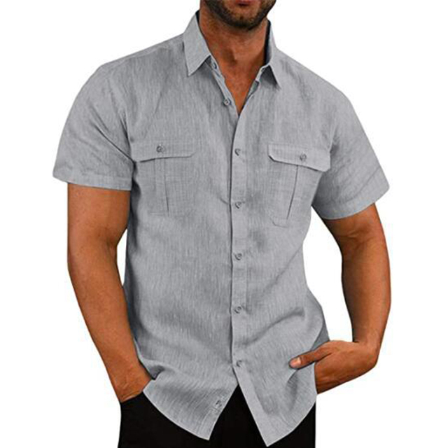 Shirt – Short Sleeve With Two Pockets And Breathable Fit
