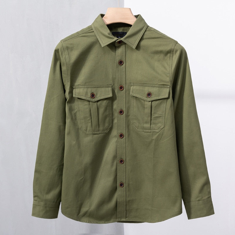 Shirt - Soft Blend Cut With Classic Collar & Easy Movement