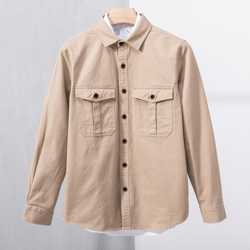 Shirt - Soft Blend Cut With Classic Collar & Easy Movement