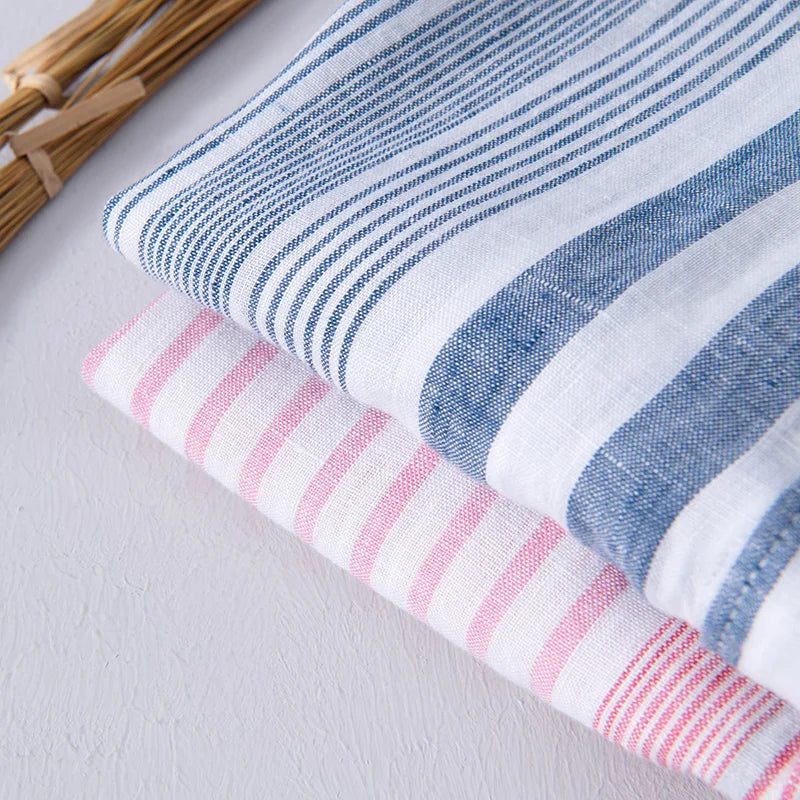 Shirt - Striped Design & Breathable Blend For Airflow