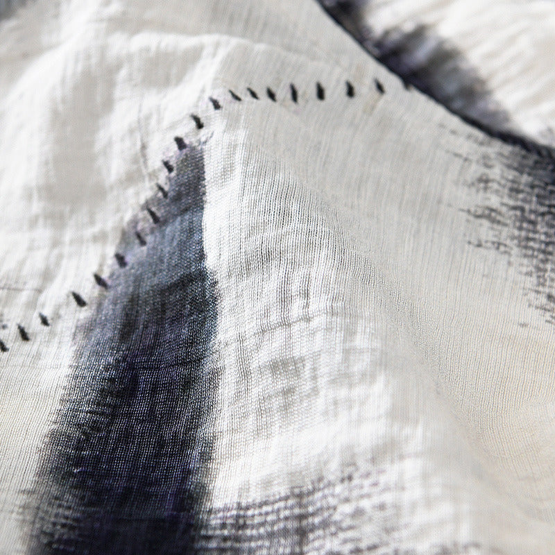 Short-Sleeve Shirt - Printed Front & Loose Movement Fit