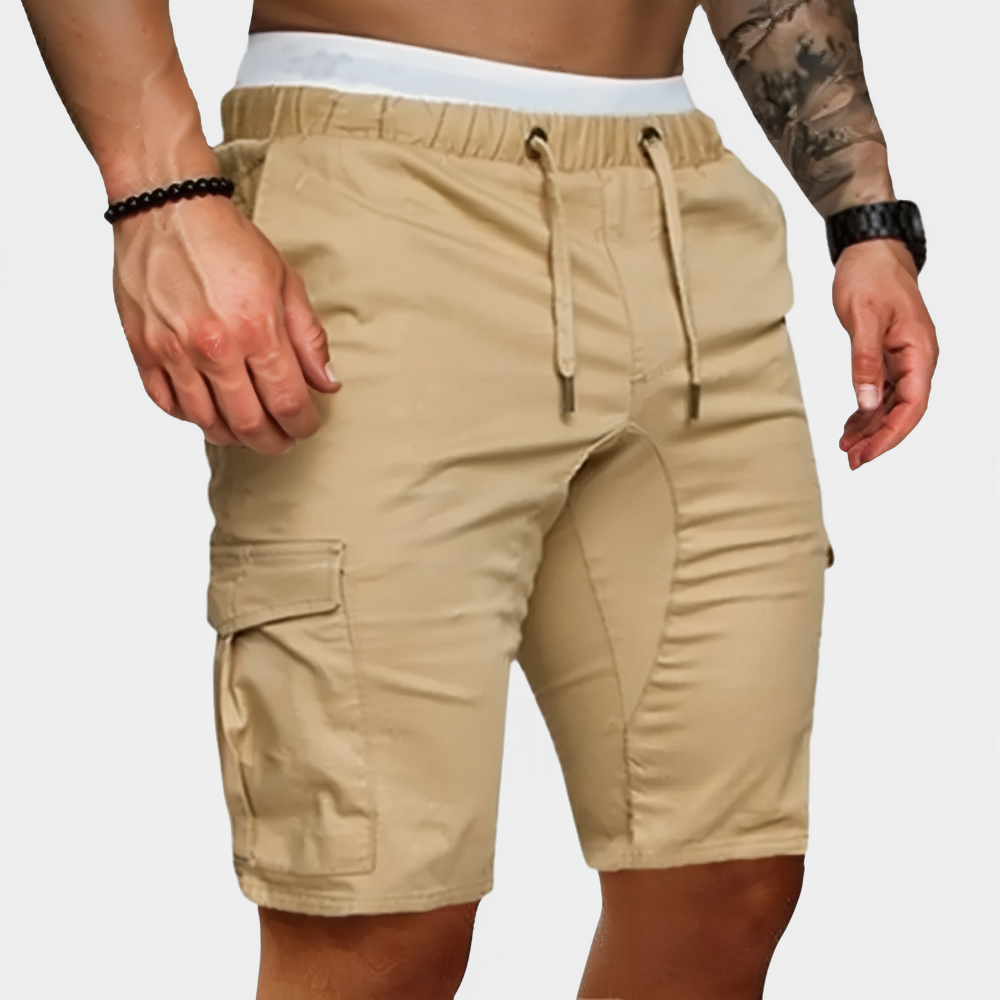 Shorts – Breathable Blend Elastic Waistband & Free Motion
