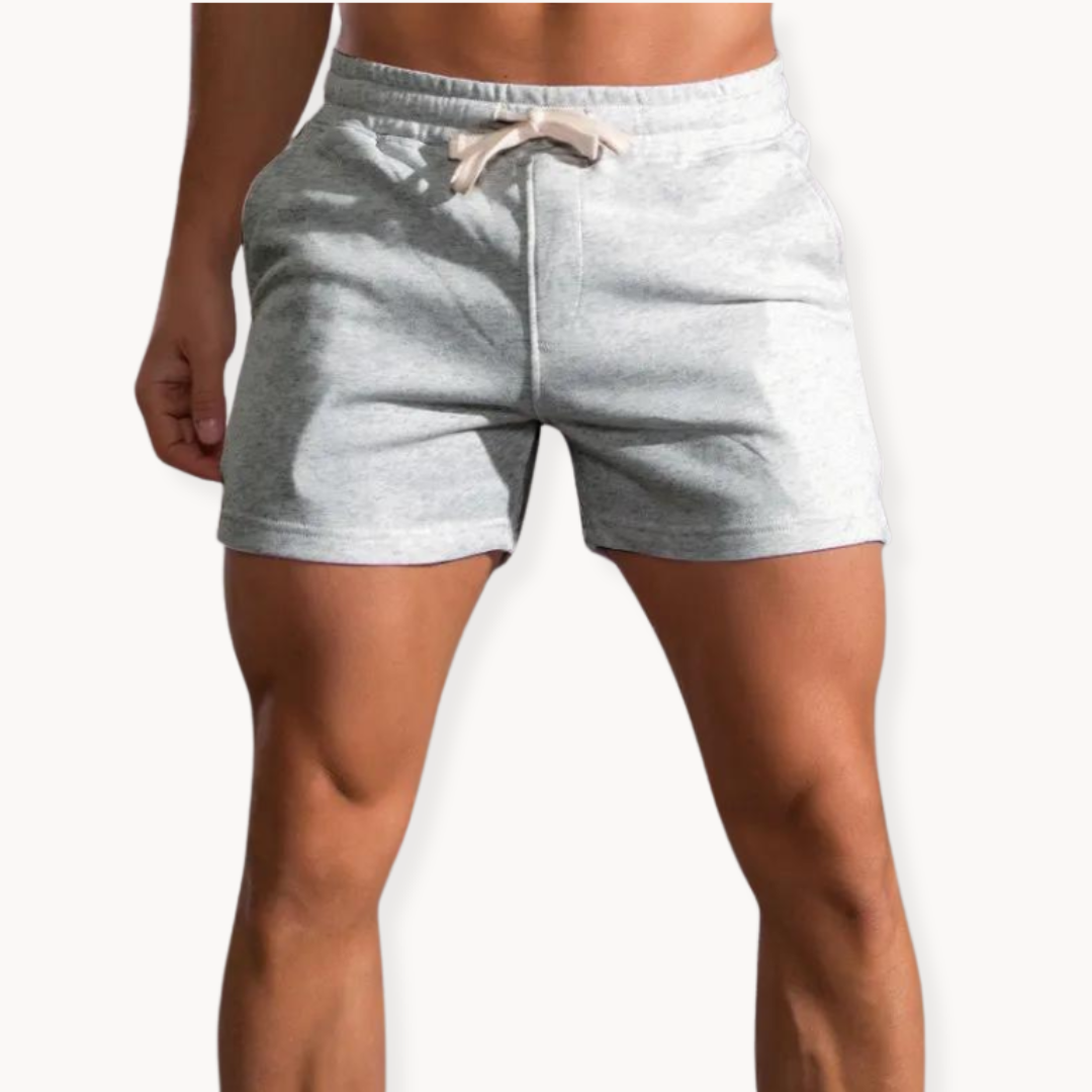 Shorts - Peached Blend With Drawstring And Flexible Shape