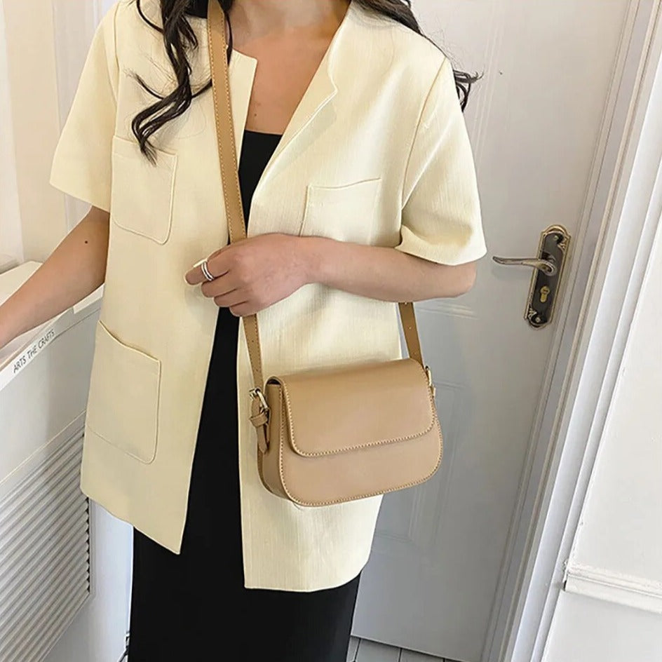 Shoulder Bag - Structured Shape And Compact Carry Design